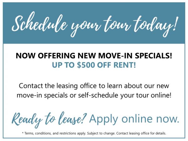 Special Deal | Ansley Falls Apartments